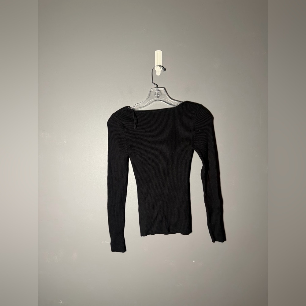 & Other Stories Fitted Sweetheart Neck Ribbed Top Size XS - Picture 4 of 6